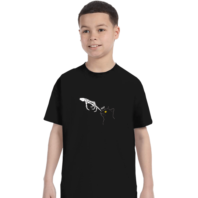 Secret_Shirts T-Shirts, Youth / XS / Black Spooky Boop