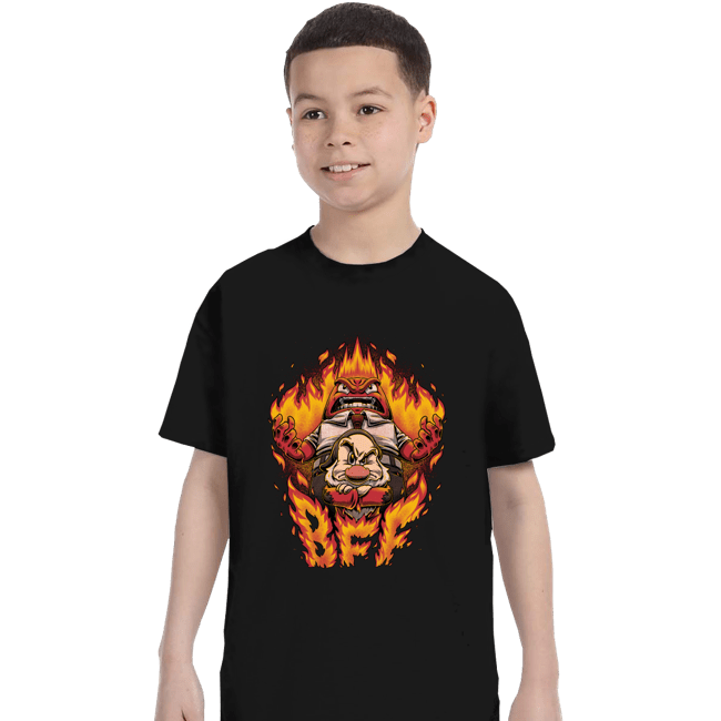 Daily_Deal_Shirts T-Shirts, Youth / XS / Black Angry Friends