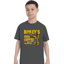 Load image into Gallery viewer, Secret_Shirts T-Shirts, Youth / XS / Charcoal Ripley&#39;s Power Loaders
