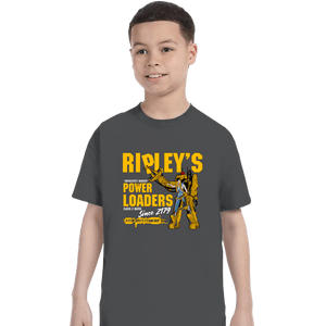 Secret_Shirts T-Shirts, Youth / XS / Charcoal Ripley's Power Loaders