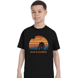Shirts T-Shirts, Youth / XL / Black Robot Feels