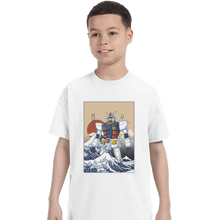 Load image into Gallery viewer, Shirts T-Shirts, Youth / XL / White Gundam Kanagawa
