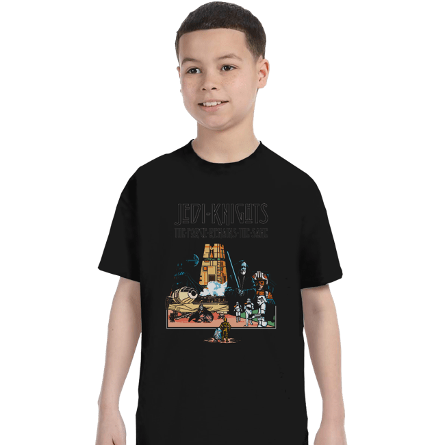 Shirts T-Shirts, Youth / XS / Black Led Falcon