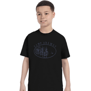 Shirts T-Shirts, Youth / XL / Black Camp Arawak