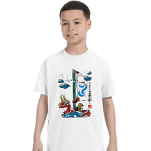 Load image into Gallery viewer, Secret_Shirts T-Shirts, Youth / XS / White Sailor With The Wind
