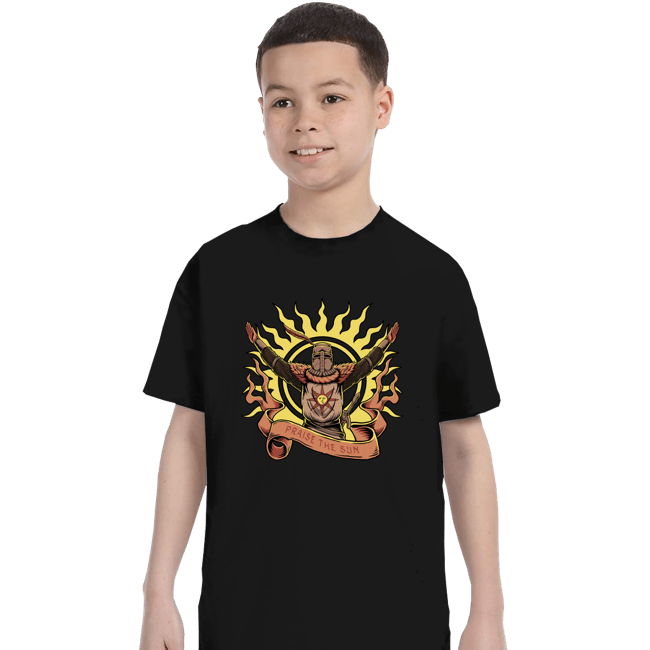 Daily_Deal_Shirts T-Shirts, Youth / XS / Black Praise The Sun!