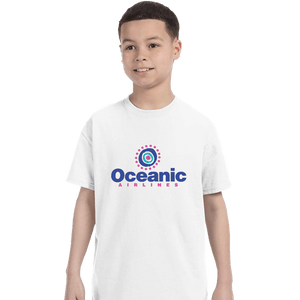 Secret_Shirts T-Shirts, Youth / XS / White Oceanic Airlines Sale
