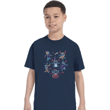 Load image into Gallery viewer, Shirts T-Shirts, Youth / XL / Navy Halloween Experiments
