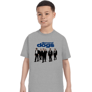 Secret_Shirts T-Shirts, Youth / XS / Sports Grey Diamond Dogs