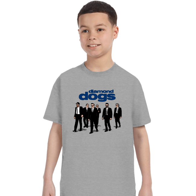 Secret_Shirts T-Shirts, Youth / XS / Sports Grey Diamond Dogs