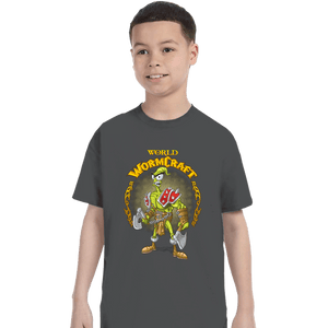 Secret_Shirts T-Shirts, Youth / XS / Charcoal World of Wormcraft