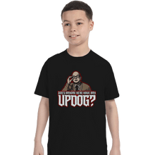 Load image into Gallery viewer, Shirts T-Shirts, Youth / Small / Black Updog
