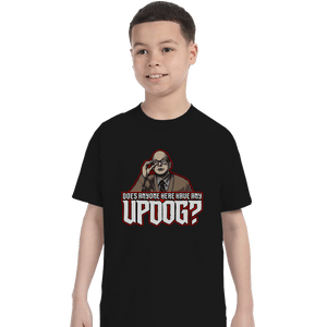 Shirts T-Shirts, Youth / Small / Black Updog
