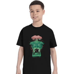Shirts T-Shirts, Youth / XL / Black Green Pocket Gaming