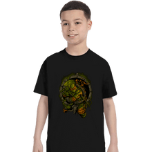Load image into Gallery viewer, Secret_Shirts T-Shirts, Youth / XS / Black TMNT Mikey

