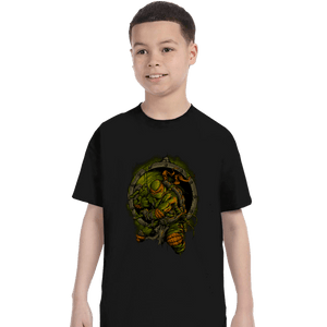 Secret_Shirts T-Shirts, Youth / XS / Black TMNT Mikey