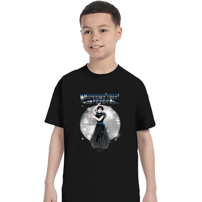 Daily_Deal_Shirts T-Shirts, Youth / XS / Black Wednesday Night Fever