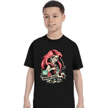 Load image into Gallery viewer, Daily_Deal_Shirts T-Shirts, Youth / XS / Black Rocker Ariel
