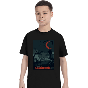 Secret_Shirts T-Shirts, Youth / XS / Black Visit Castlevania