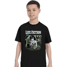 Load image into Gallery viewer, Shirts T-Shirts, Youth / XL / Black Life Fiction
