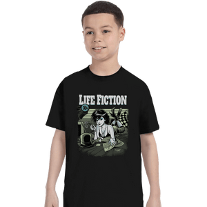 Shirts T-Shirts, Youth / XL / Black Life Fiction