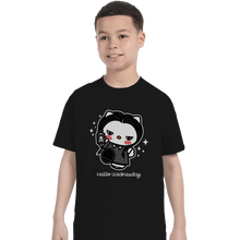 Load image into Gallery viewer, Shirts T-Shirts, Youth / XL / Black Hello Wednesday
