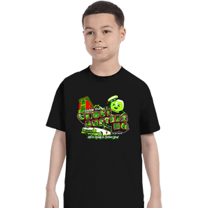 Secret_Shirts T-Shirts, Youth / XS / Black Greetings From Ghost HQ