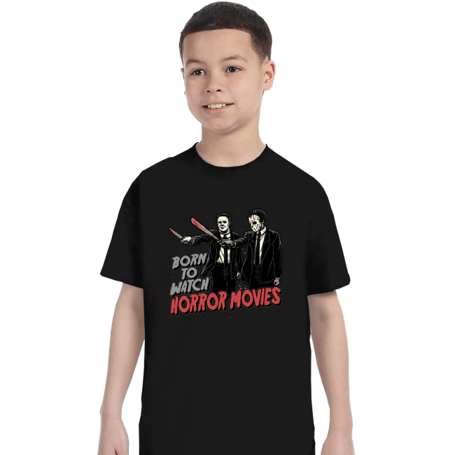 Daily_Deal_Shirts T-Shirts, Youth / XS / Black Born To Watch