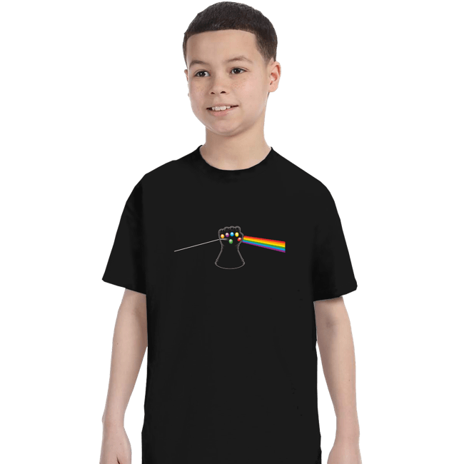 Shirts T-Shirts, Youth / XS / Black Dark Side Of Infinity