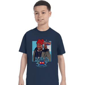 Secret_Shirts T-Shirts, Youth / XS / Navy Red Balls