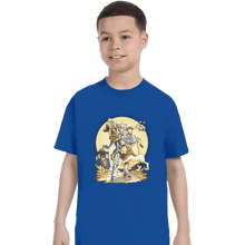 Load image into Gallery viewer, Shirts T-Shirts, Youth / XS / Royal Blue Planet Of Oz
