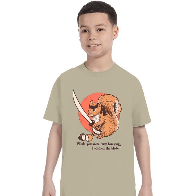 Daily_Deal_Shirts T-Shirts, Youth / XS / Sand Squirrel Blade