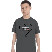Load image into Gallery viewer, Shirts T-Shirts, Youth / XS / Charcoal Gaming Forever
