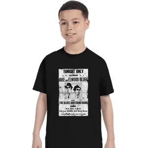 Secret_Shirts T-Shirts, Youth / XS / Black Gig Poster