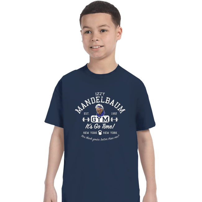 Secret_Shirts T-Shirts, Youth / XS / Navy Mandelbaum Gym