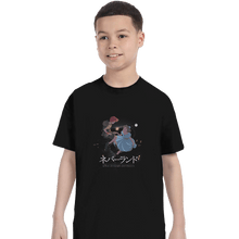 Load image into Gallery viewer, Shirts T-Shirts, Youth / XL / Black To Neverland
