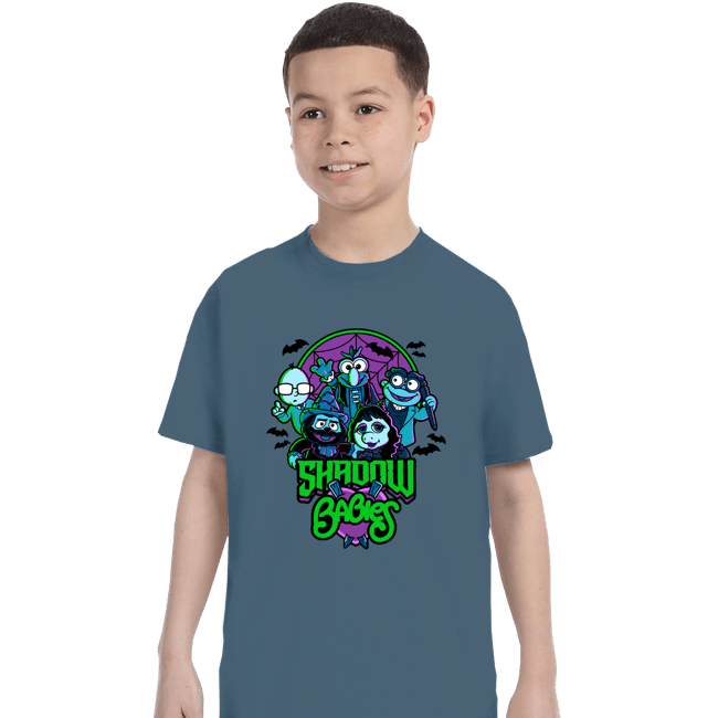 Shirts T-Shirts, Youth / XS / Indigo Blue Shadow Babies