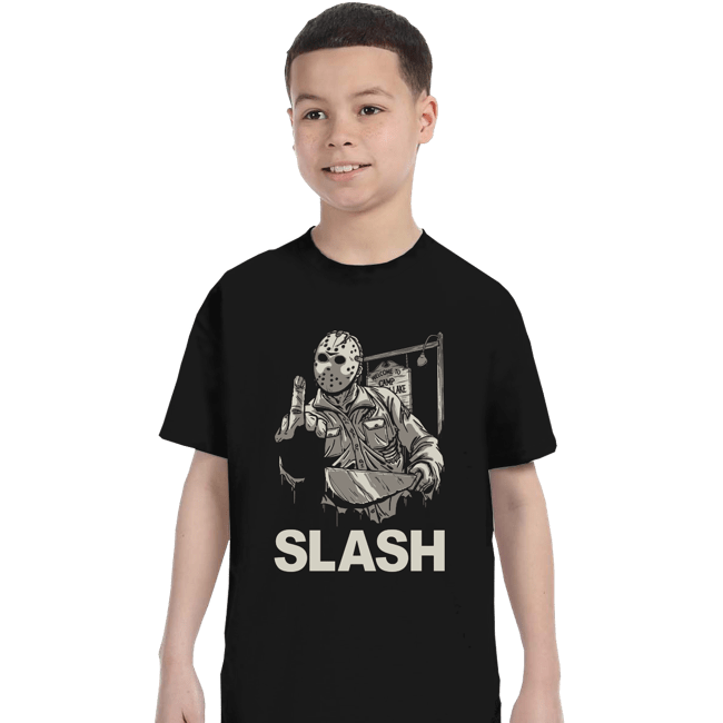 Daily_Deal_Shirts T-Shirts, Youth / XS / Black Johnny Slash