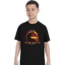 Load image into Gallery viewer, Shirts T-Shirts, Youth / XS / Black Lonely Mountain
