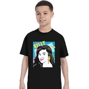 Shirts T-Shirts, Youth / XS / Black 80s Kelly