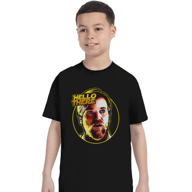 Daily_Deal_Shirts T-Shirts, Youth / XS / Black Hello There Meme