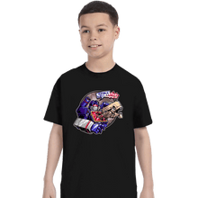 Load image into Gallery viewer, Daily_Deal_Shirts T-Shirts, Youth / XS / Black Xenowave
