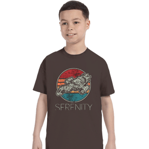 Shirts T-Shirts, Youth / XS / Dark Chocolate Vintage Serenity