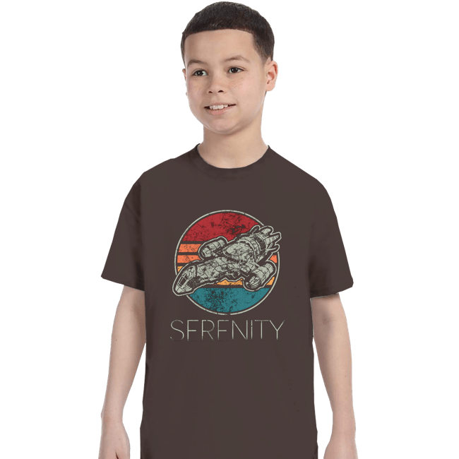 Shirts T-Shirts, Youth / XS / Dark Chocolate Vintage Serenity