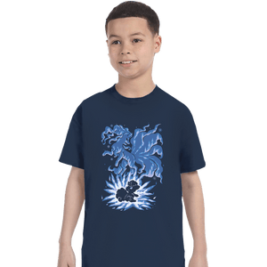 Shirts T-Shirts, Youth / XS / Navy The Ice Tailed Fox Within