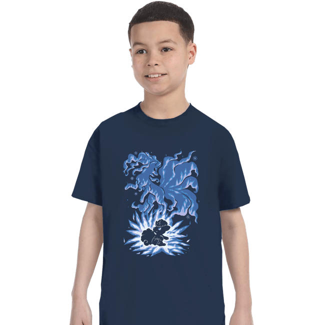 Shirts T-Shirts, Youth / XS / Navy The Ice Tailed Fox Within