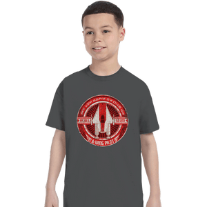Shirts T-Shirts, Youth / XS / Charcoal A-Wing