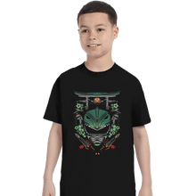 Load image into Gallery viewer, Shirts T-Shirts, Youth / XS / Black Green Ranger
