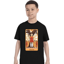 Load image into Gallery viewer, Daily_Deal_Shirts T-Shirts, Youth / XS / Black Tarot Squid Game Death

