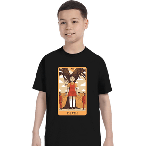 Daily_Deal_Shirts T-Shirts, Youth / XS / Black Tarot Squid Game Death
